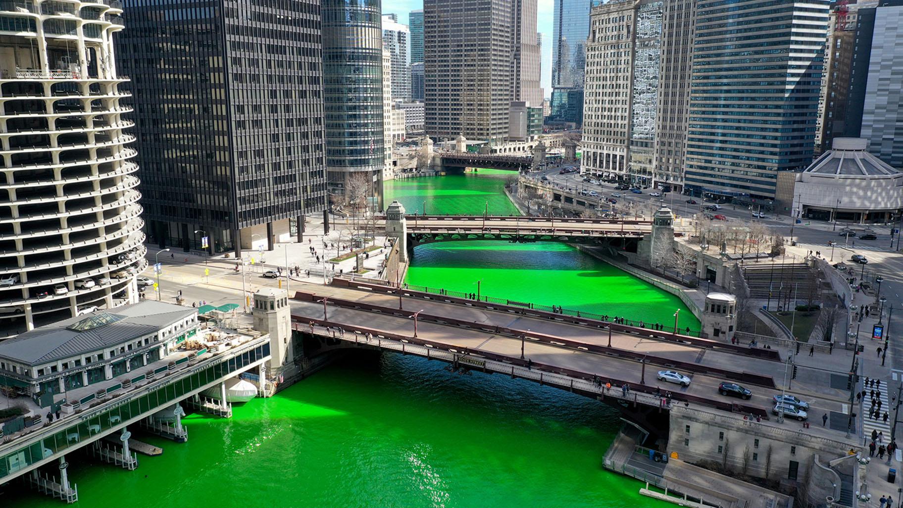 Chicago Surprises the City with Green River for St. Patrick’s Day After